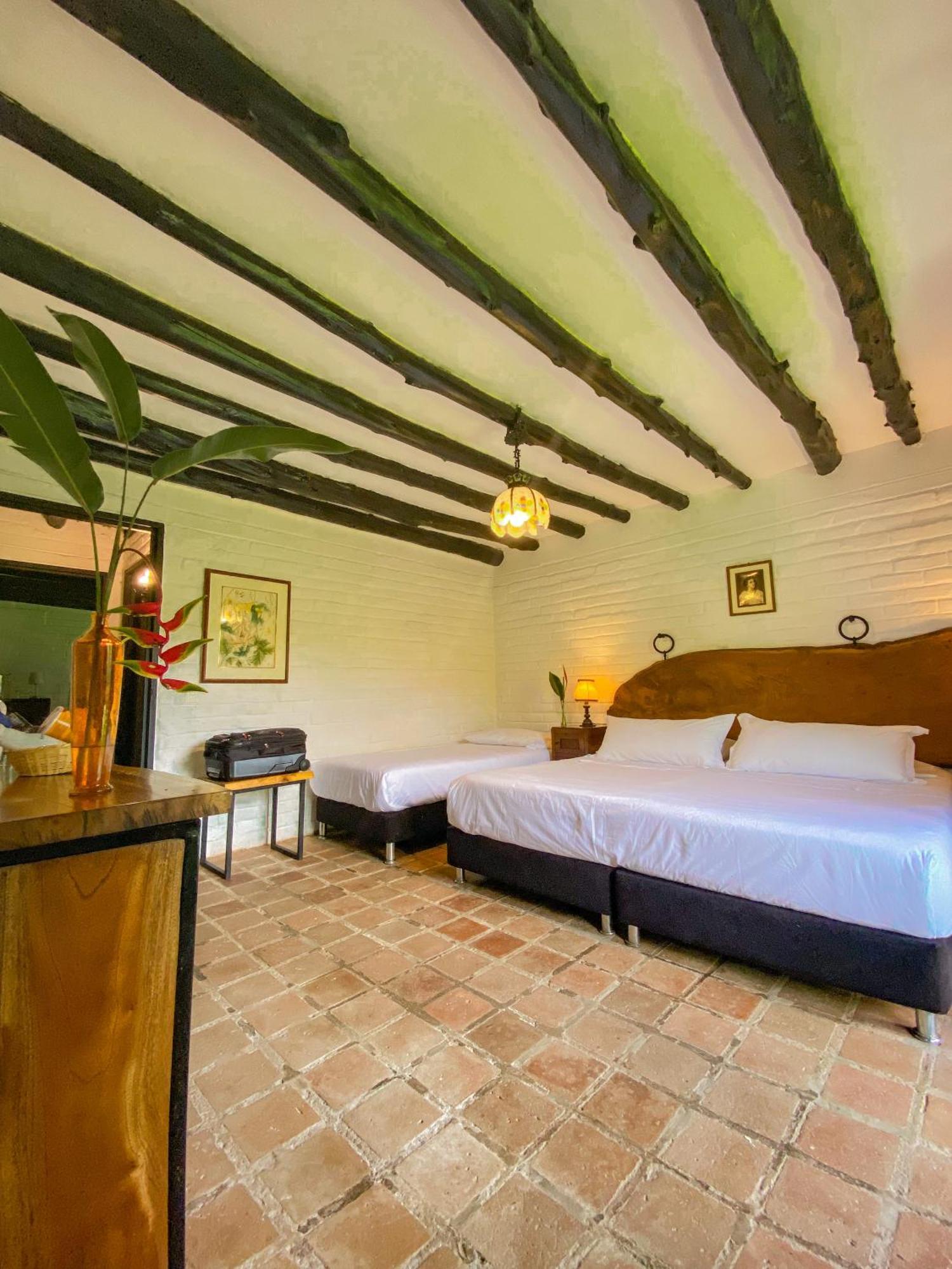 Eco Hotel Hacienda El Diamante Buga Rom bilde